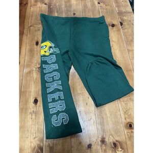 Green Bay Packers Team Rated Sweatpants Men's Large L NFL Football Fan Apparel